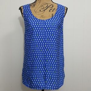 🍒 Merona Sail Boat Nautical Tank Top